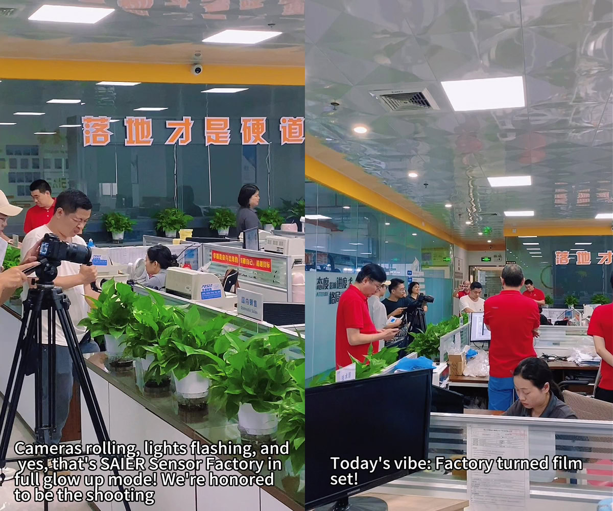 Daily sharing|SAIER Factory turned film set