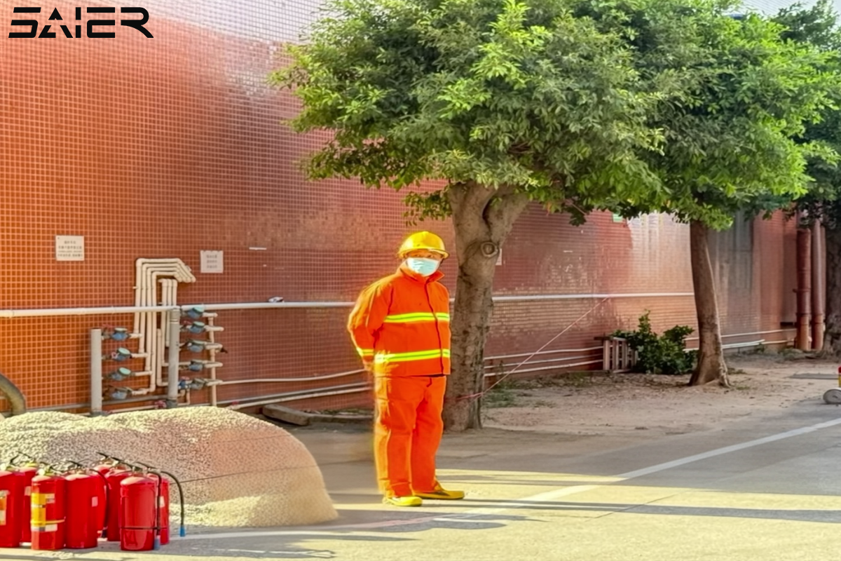 Successful Fire Drill at SAIER Demonstrates Team Readiness and Coordination